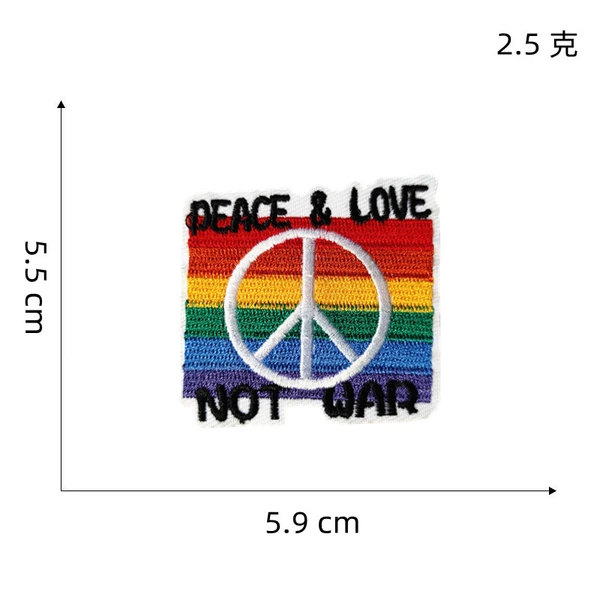 Embroidered Iron on Outdoor Scenery Patch for Clothing DIY Accessories