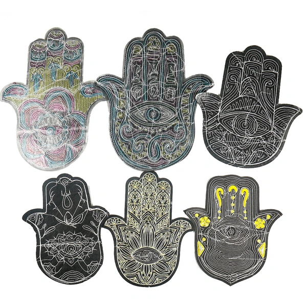 New Sequins Hand Eyes Icon Patch For Clothes Garment Accessories DIY