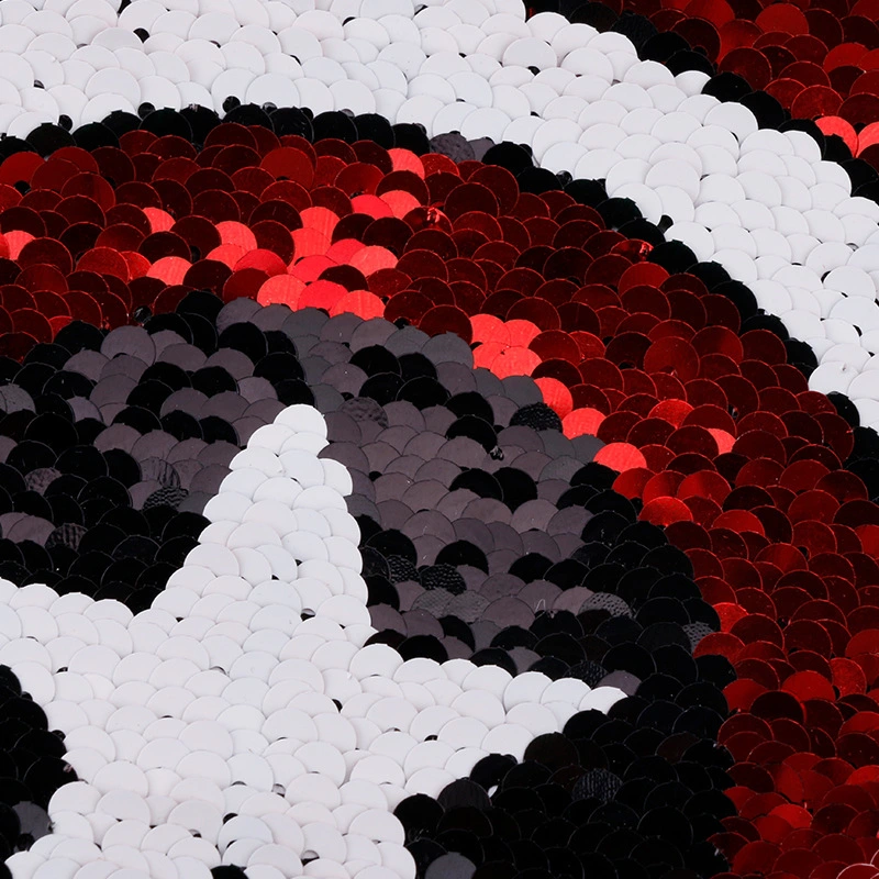 2 In 1 Double Patterns Free Switch Cartoon Sequins Large Patch