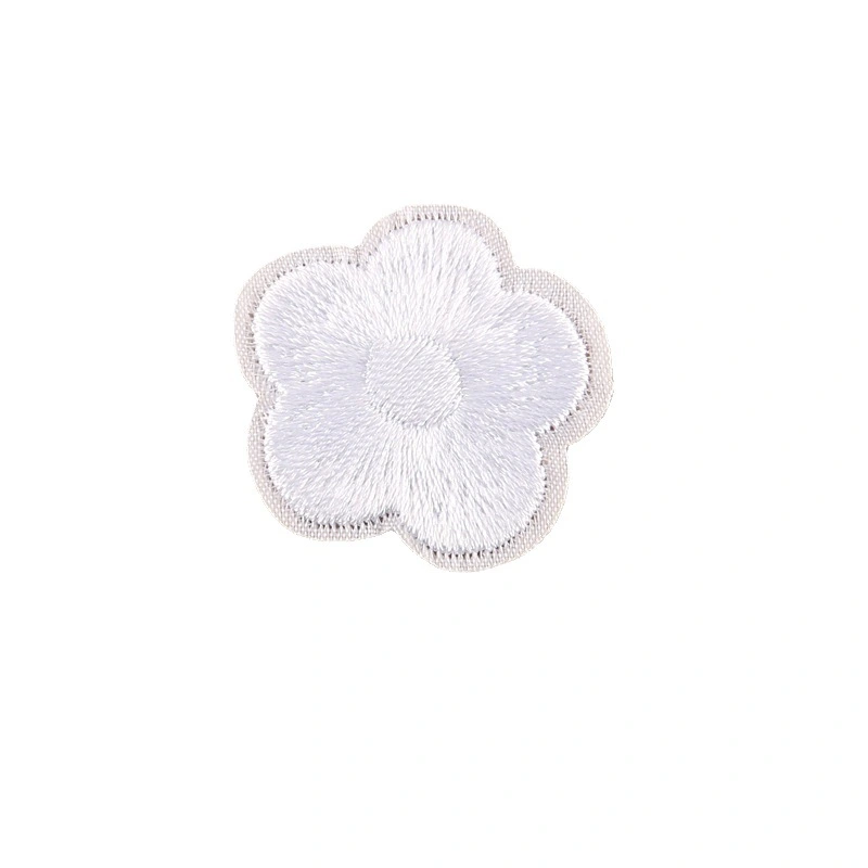 Multicolor Rose Flower Romantic DIY Floral Back Glue Patch