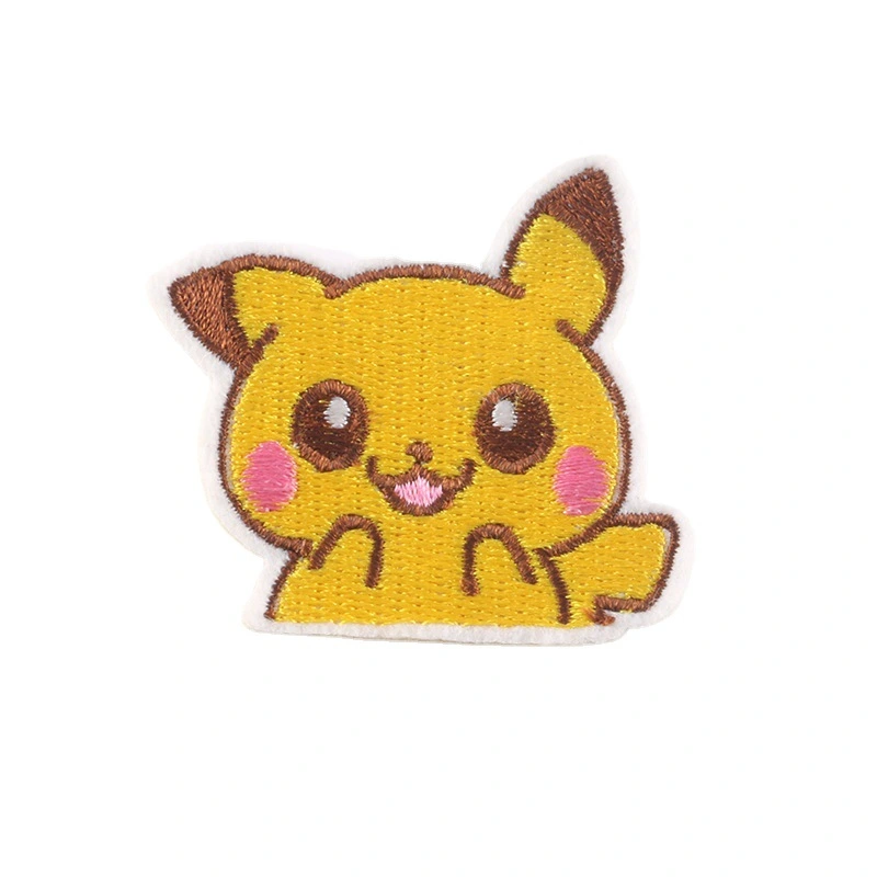 Kids Cartoon Pokemon Sticker Pikachu Badge Children DIY Gift
