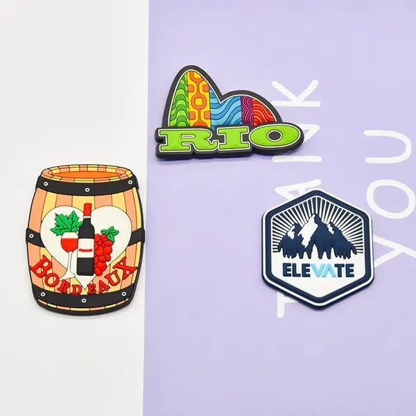 Wholesale Customized Embossed 3D Rubber Magnet Soft PVC Fridge Magnet