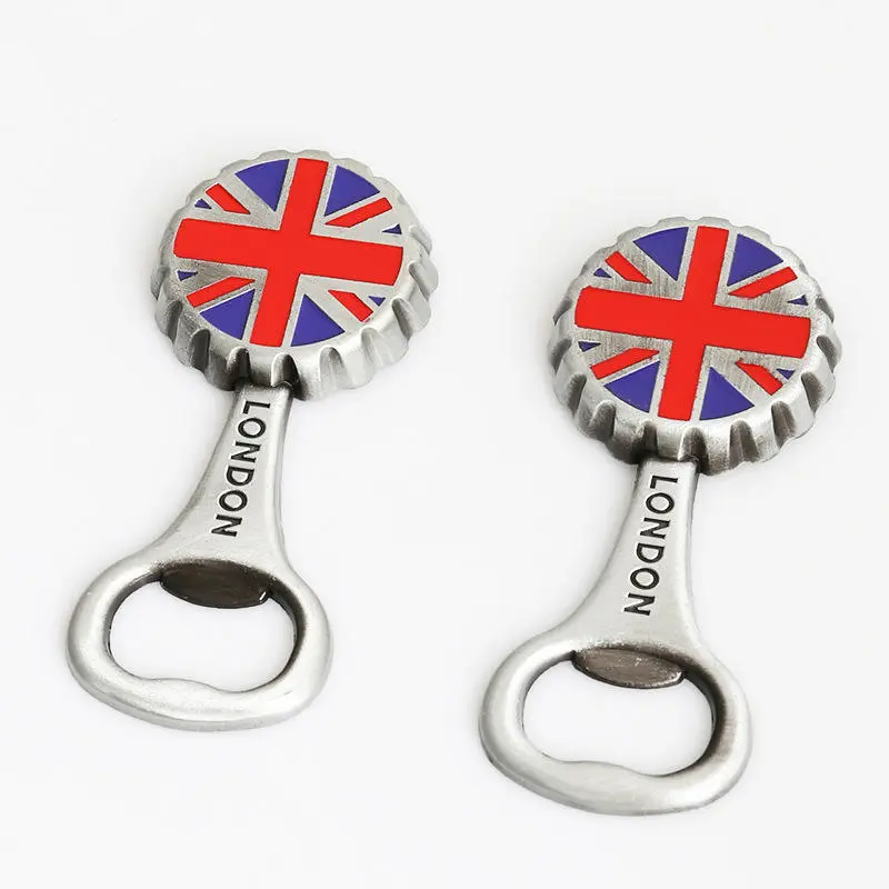 Kitchen UK London Tourism Souvenirs Bottle Opener Fridge Magnet