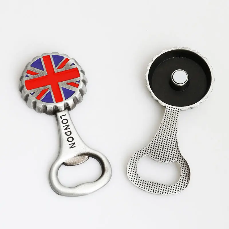 Kitchen UK London Tourism Souvenirs Bottle Opener Fridge Magnet
