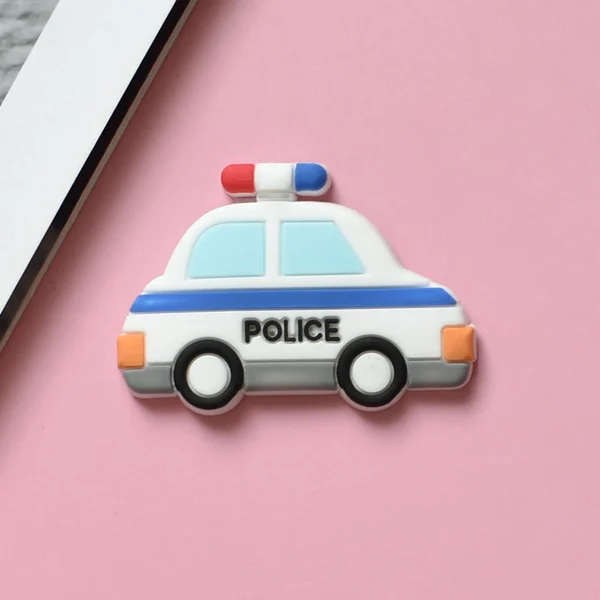 Kindergarten Teaching Various 3D PVC Vehicle Fridge Magnet