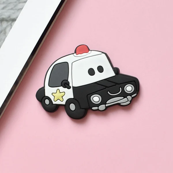 Kindergarten Teaching Various 3D PVC Vehicle Fridge Magnet