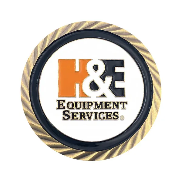 Custom 3D Zinc Alloy Brass Copper Metal Logo Souvenir Challenge Coin