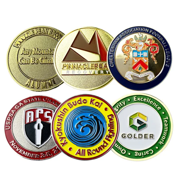 Collectible Souvenir Metal Challenge Coins Commemorative Coins