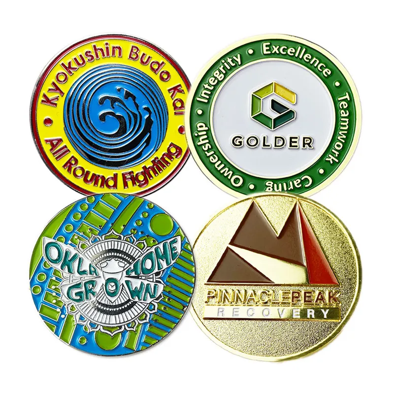 Collectible Souvenir Metal Challenge Coins Commemorative Coins