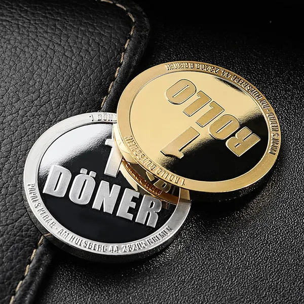 Custom Personalized Souvenir Custom Gold Silver Coin