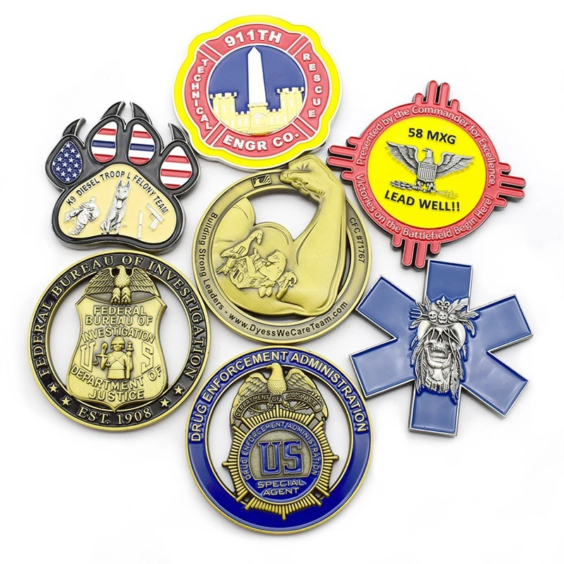 Custom Shape Challenge Coin Promotional Souvenir Gifts Company