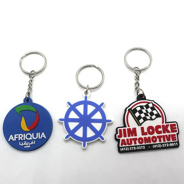 High Quality Custom 2D/3D PVC Keychains for Promotion Gifts