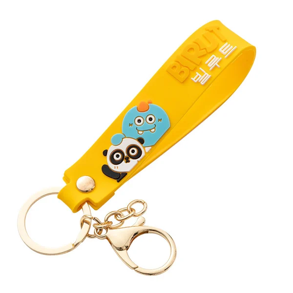 3D Custom Soft PVC Keychain Rubber Keychain for Promotion Gifts