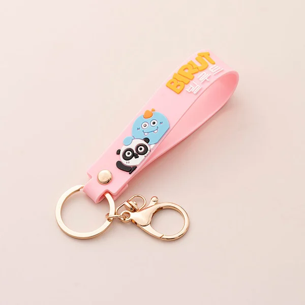 3D Custom Soft PVC Keychain Rubber Keychain for Promotion Gifts