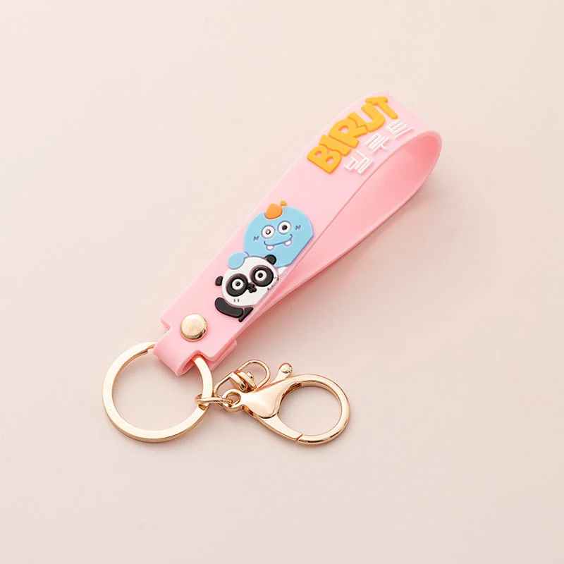 3D Custom Soft PVC Keychain Rubber Keychain for Promotion Gifts