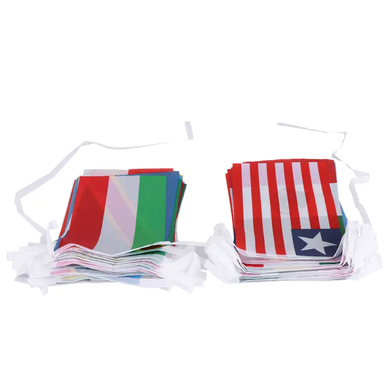 World Cup Custom National String Flag for Festival Party Bar Club