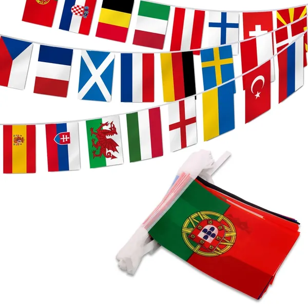World Cup Custom National String Flag for Festival Party Bar Club