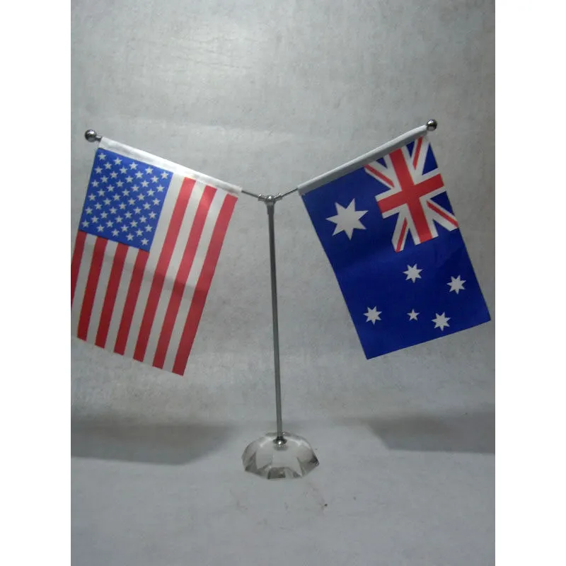 Custom Administrative Meeting National Desk Flag Table Flag Stand