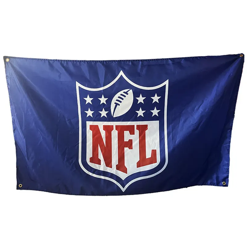Custom Polyester Digital Printing 3x5ft NFL Team Oakland Raiders Flag
