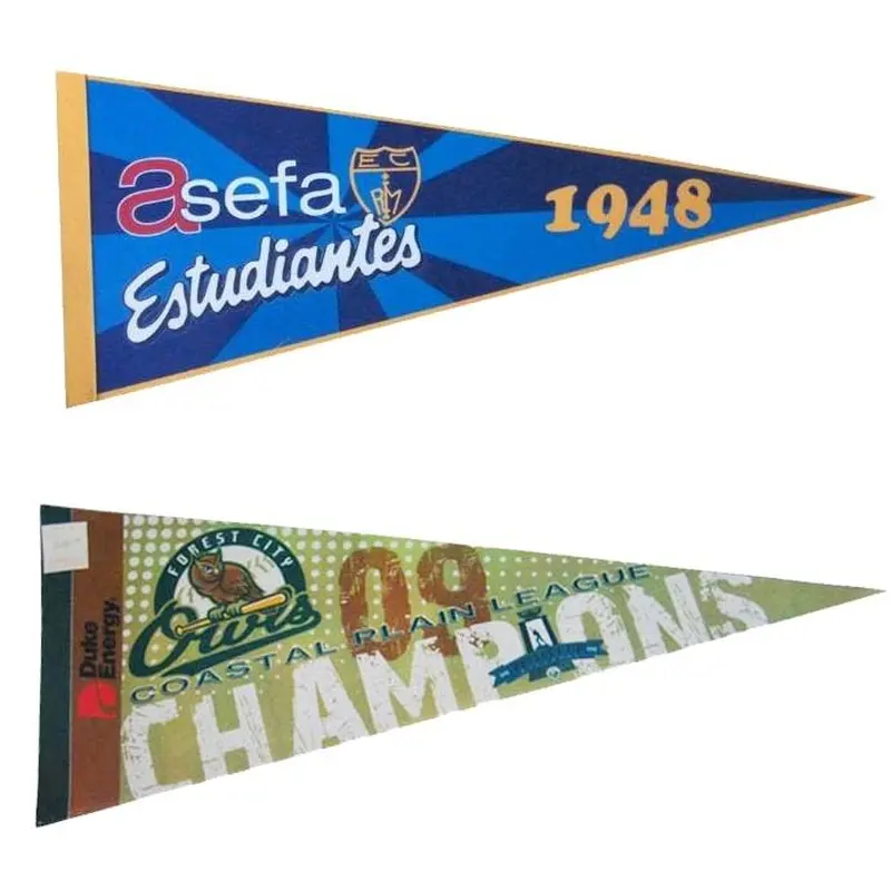Custom Festival Christmas Halloween Sports Match Pennant Flag