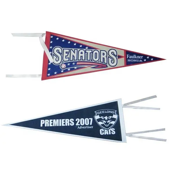 Custom Festival Christmas Halloween Sports Match Pennant Flag