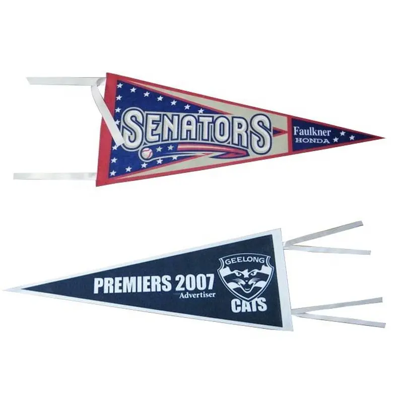 Custom Festival Christmas Halloween Sports Match Pennant Flag