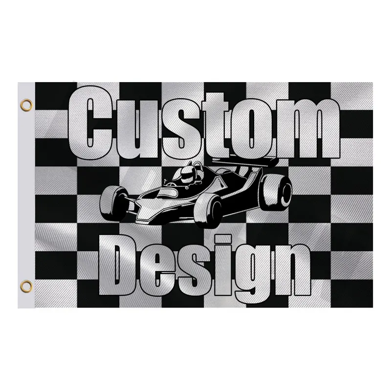 Double Stitching 2x3 3x5ft Custom Company Group Organization Flag