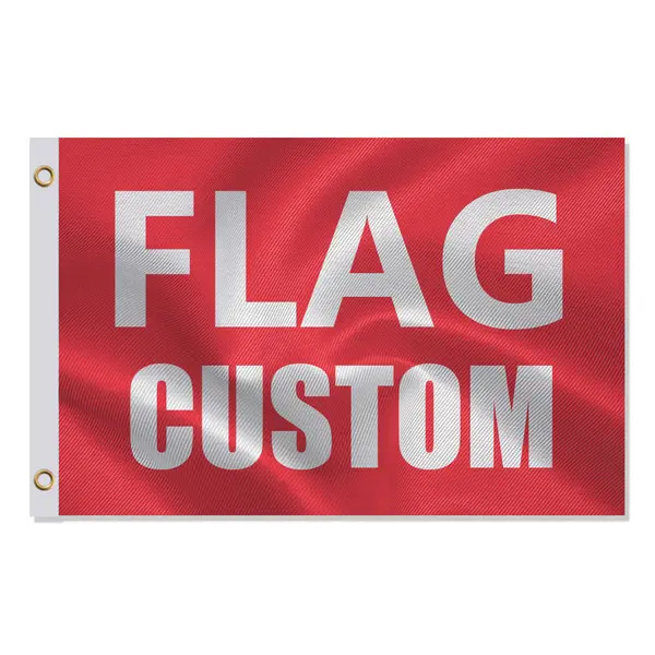 Double Stitching 2x3 3x5ft Custom Company Group Organization Flag
