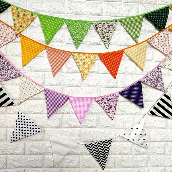Indoor Birthday Party Celebration Bar Club Promotions Bunting Flags