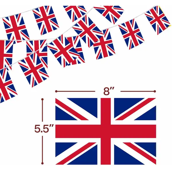 United Kingdom National Day Theme Country String Flag