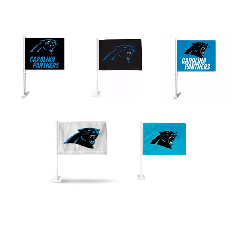Custom NBA MLB NHL NFL Sports Team Car Window Flag