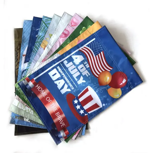 Custom Printing Double Sides Camping Garden Flags Yard Flag