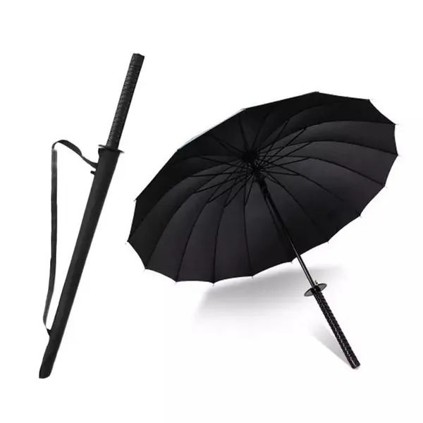 Ninja Warrior Umbrella Japanese Samurai Sword Long Handle Umbrella