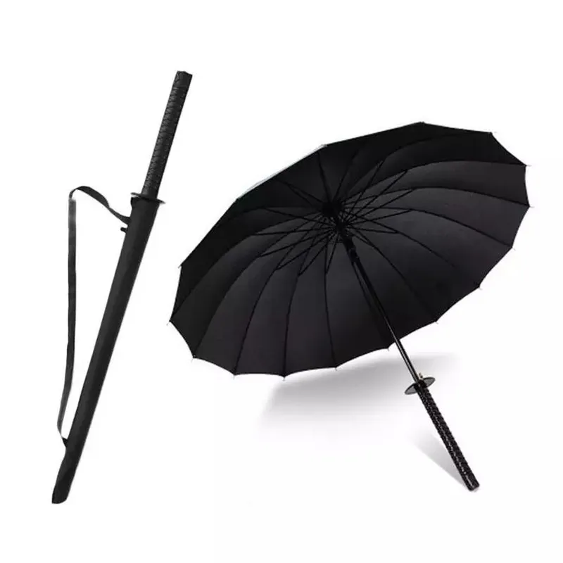 Ninja Warrior Umbrella Japanese Samurai Sword Long Handle Umbrella