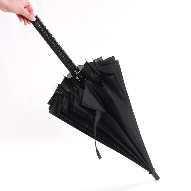 Ninja Warrior Umbrella Japanese Samurai Sword Long Handle Umbrella