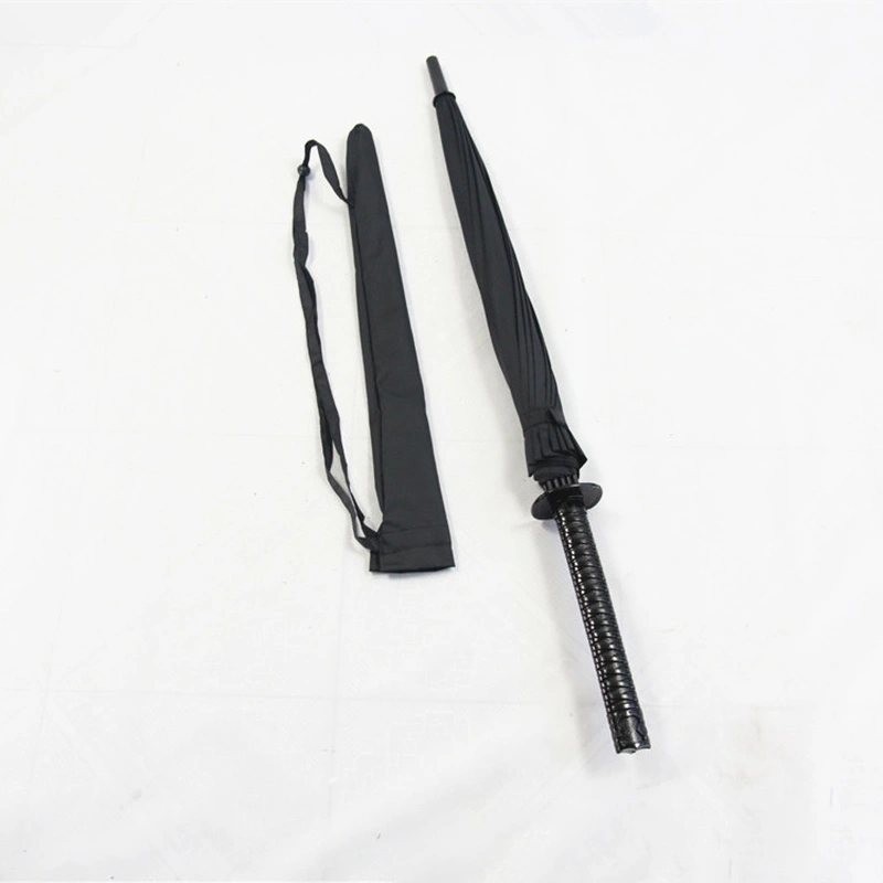 Ninja Warrior Umbrella Japanese Samurai Sword Long Handle Umbrella