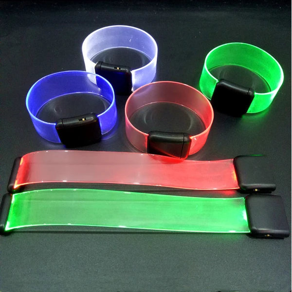 Concerts Bar Nightclub Wedding Party Supplies Led Wristband Bracelets