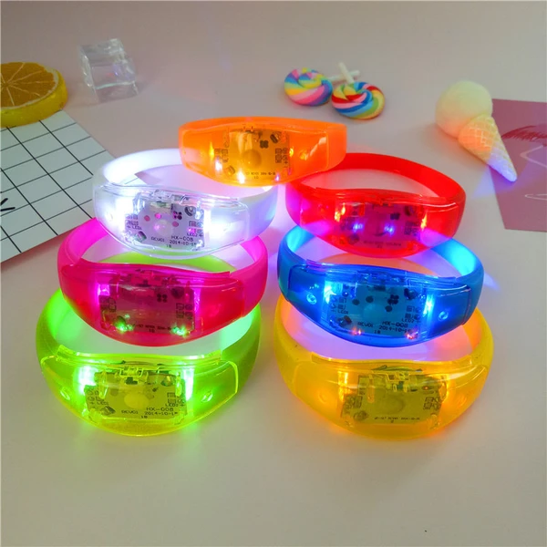 Concerts Bar Nightclub Wedding Party Supplies Led Wristband Bracelets