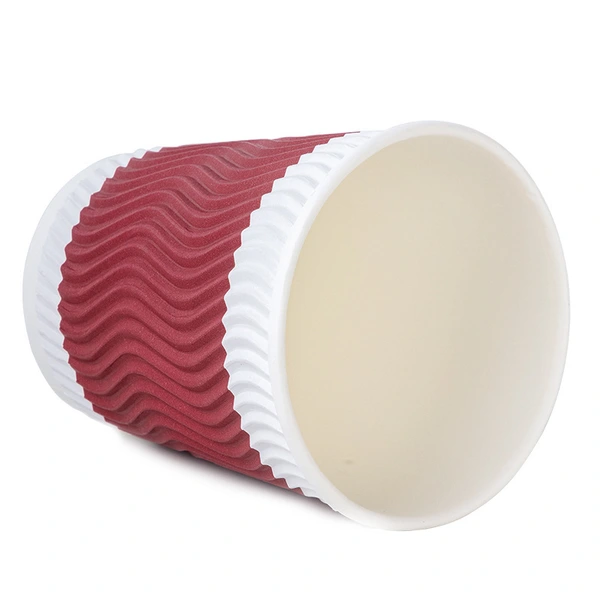 Disposable Corrugated Paper Cup Office Coffee Drink Cup
