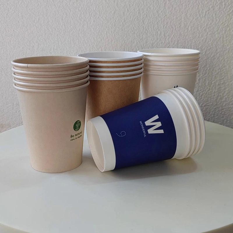 Business Paper Cups Trade Exhibition Show Promotional Custom Paper Cup