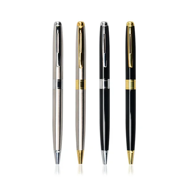 Luxury Metal Ballpoint Pen Customized Logo Corporate Business Gift Pen