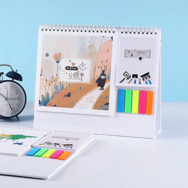 Newly Monthly Advent Monthly Printing Desktop Calendar with Sticks