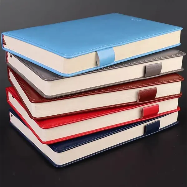 Leather Customized Cover A5 Notepad Multifunction Colorful Notebook