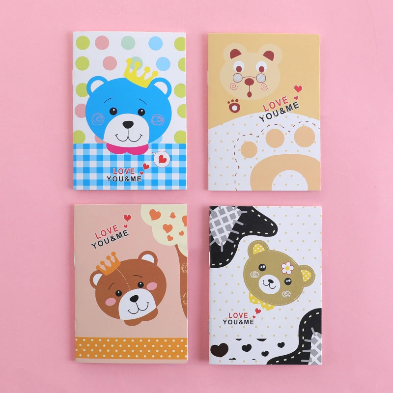 Creative Mini Students Custom Cartoon Cover Stationery Notebook Gift