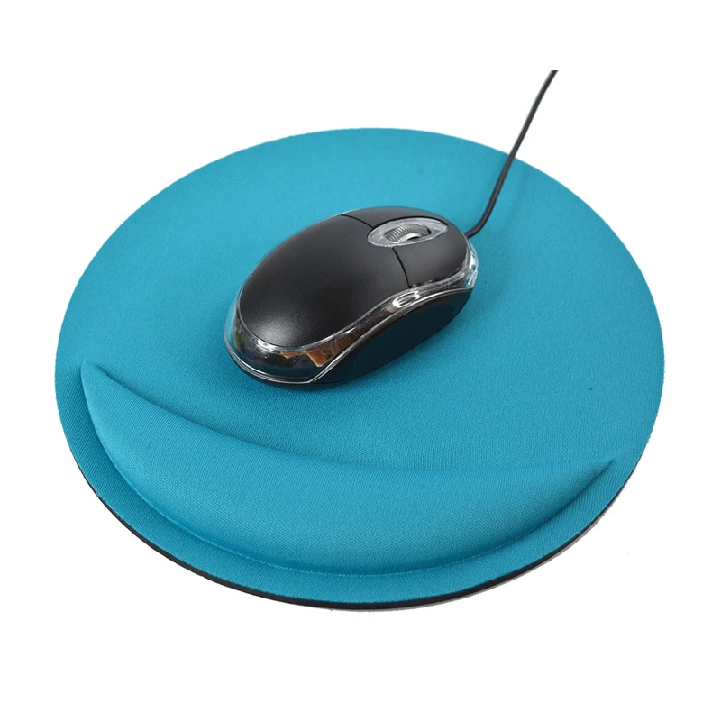 Soft Foam Wrist Support Office Work Promotional Mouse Pad