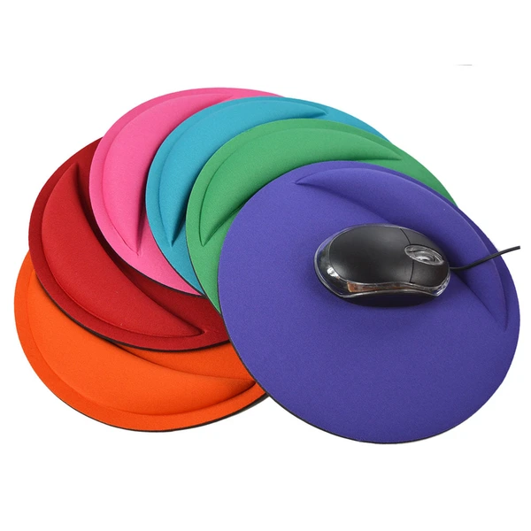 Soft Foam Wrist Support Office Work Promotional Mouse Pad