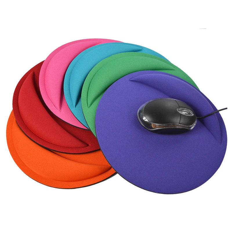 Soft Foam Wrist Support Office Work Promotional Mouse Pad
