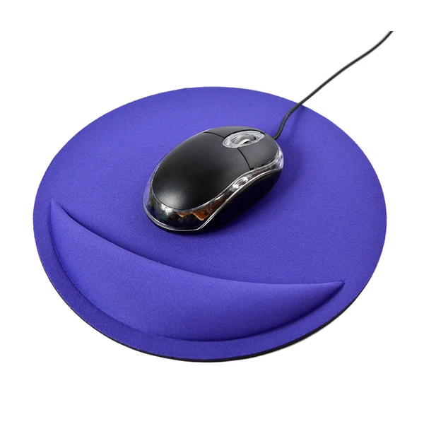 Soft Foam Wrist Support Office Work Promotional Mouse Pad