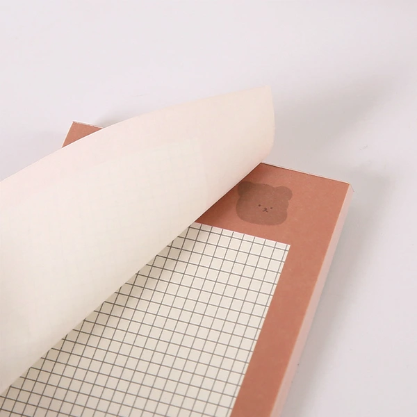 Biscuit Bear Memo Book Custom Memo Pad School Office Stationery