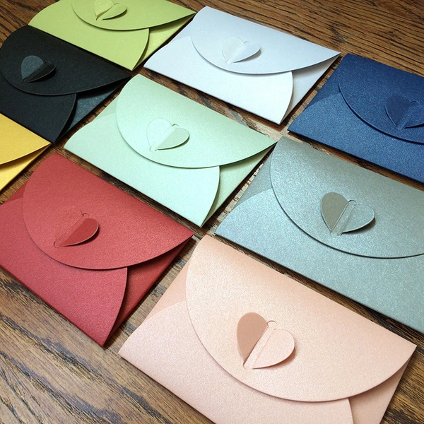 Custom Paper Card Envelope For Wedding Birthday Invitation Holiday